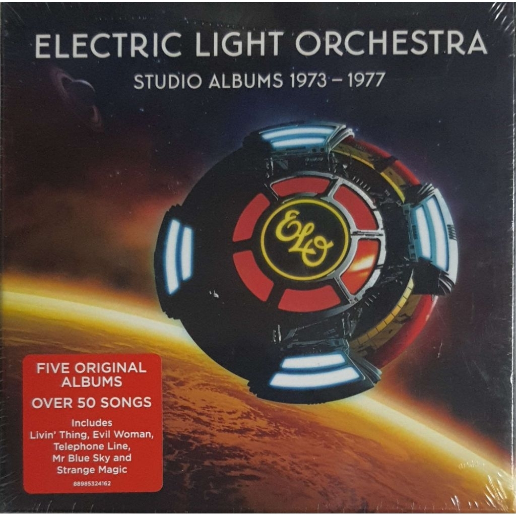 Electric Light Orchestra - Studio Albums 1973-1977 (5CDs) | Shopee Malaysia
