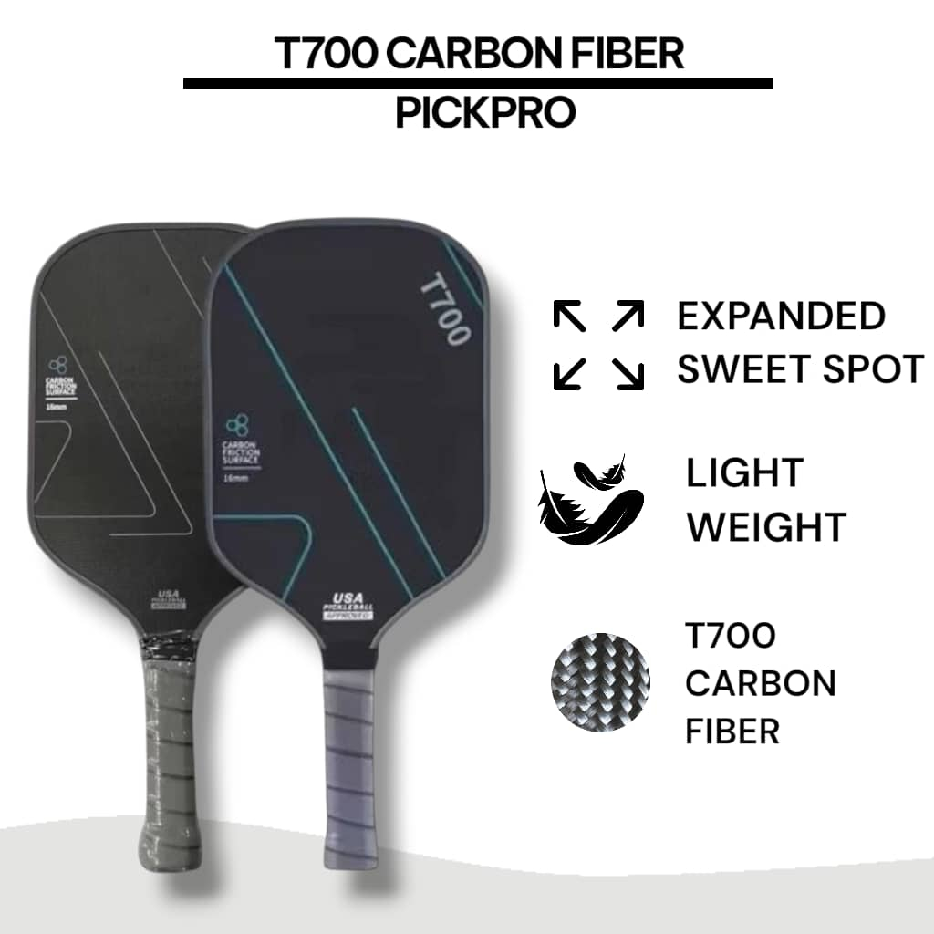 Pickleball Paddle T700 Carbon Fiber Surface special promo fast ...