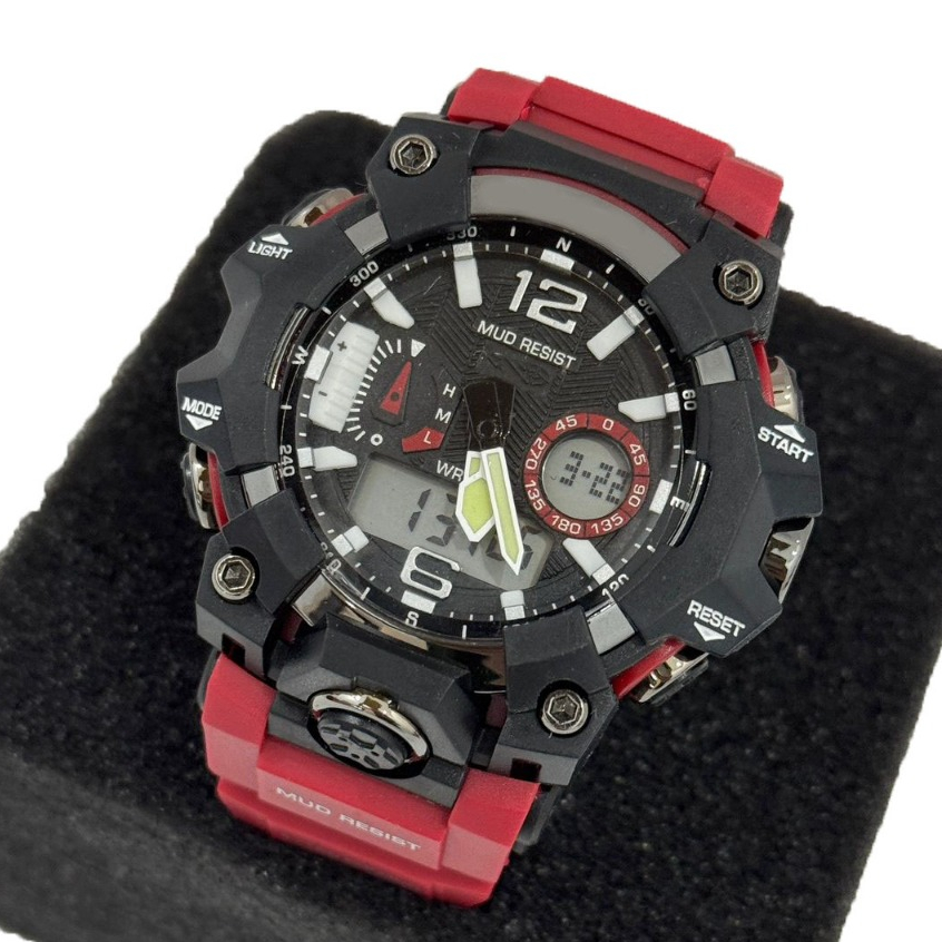 [ GT6876 ] JAM ANALOG-DIGITAL MUDMASTER + JAM + JAM TANGAN LELAKI ...