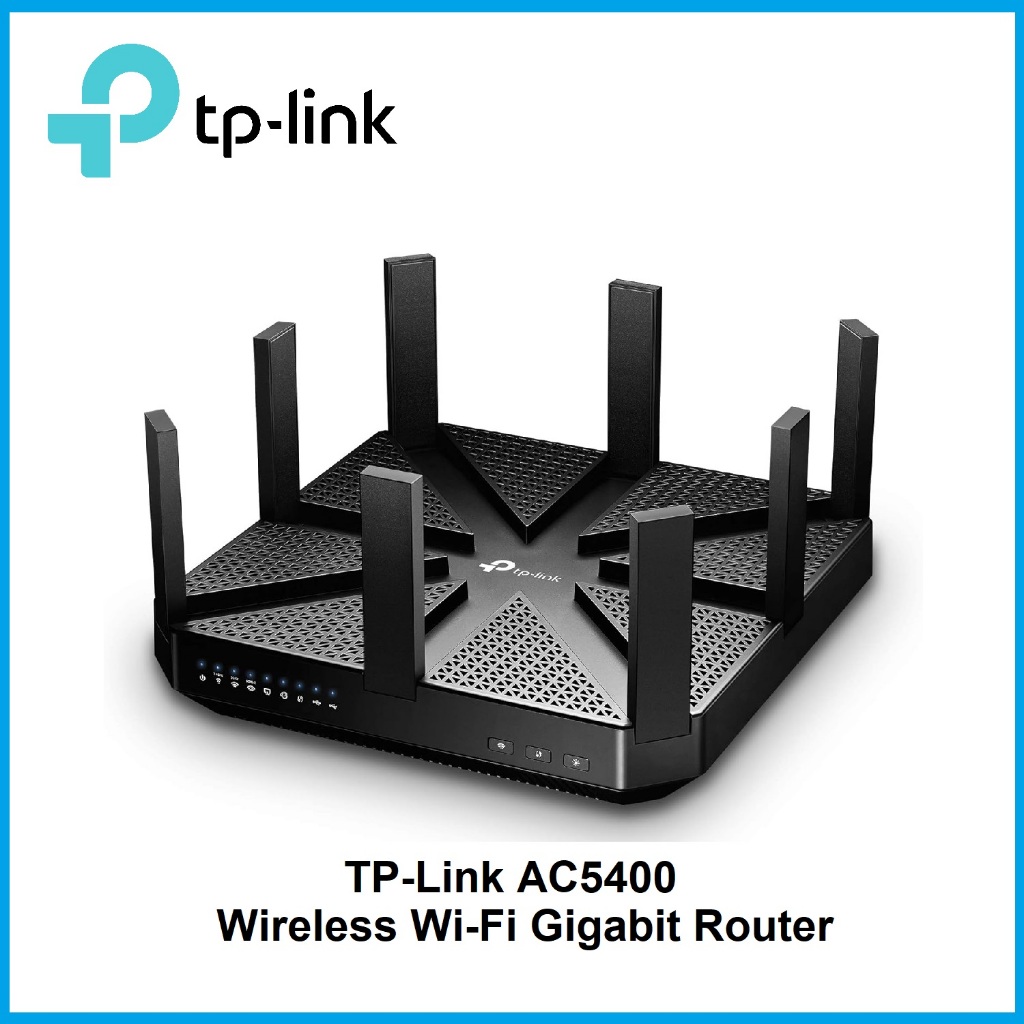 TP-Link AC5400 Wireless Wi-Fi Gigabit Router (Used) | Shopee Malaysia