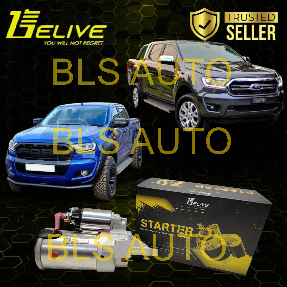 BELIVE 100% NEW FORD RANGER T8 ~2.0cc ~ DIESEL ECOBLUE 11T STARTER ASSY ...