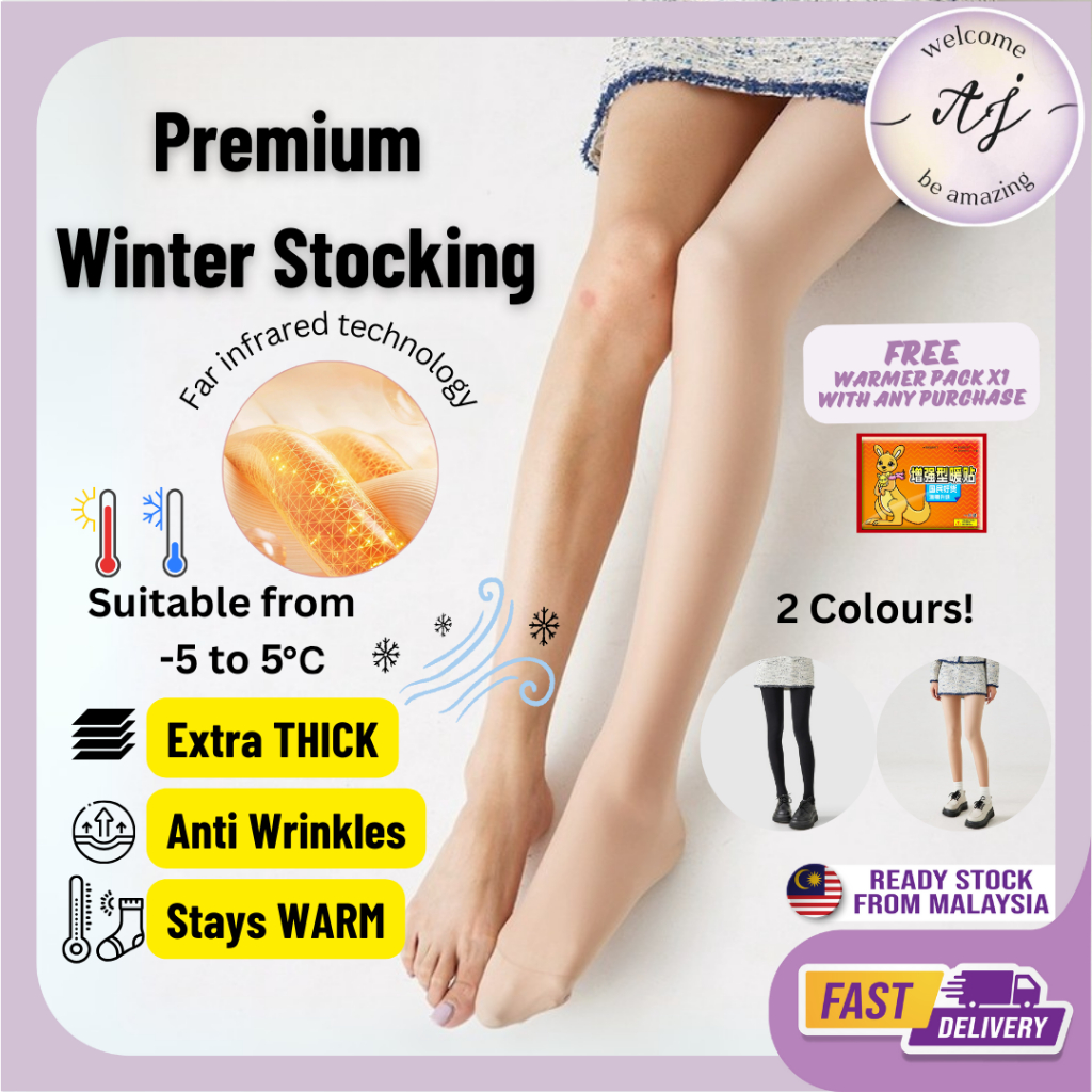 Premium Winter Stocking Antibacterial Antiodour Durable Stylish comfort ...