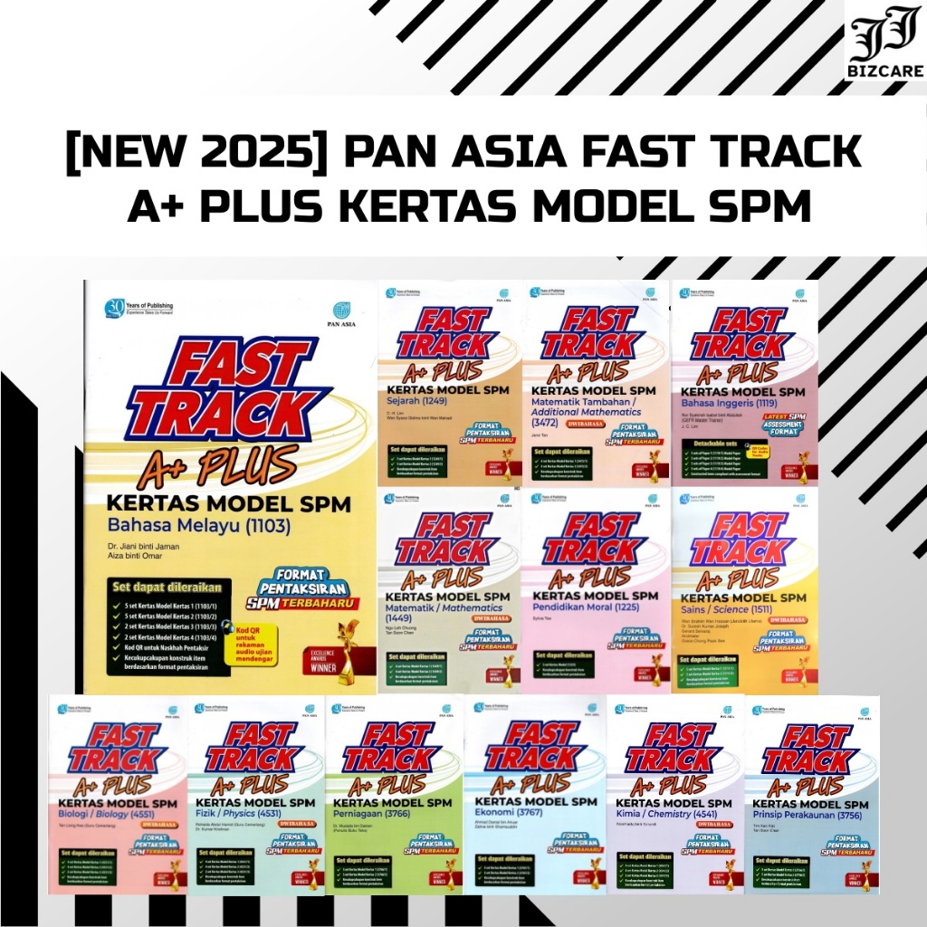 [NEW 2025] FAST TRACK A+ PLUS KERTAS MODEL SPM | Shopee Malaysia
