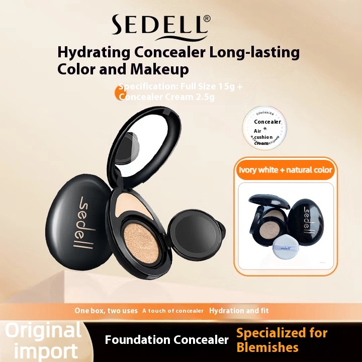 Sedell air cushion concealer 15g light luxury double effect bb cream ...