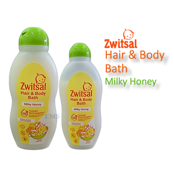 Zwitsal Mandian Rambut & Badan/Hair & Body Bath/洗发沐浴露 (100ml/200ml ...