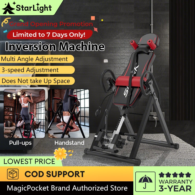Magic Pocket Inversion Machine Table Therapy Handstand Upside Down ...