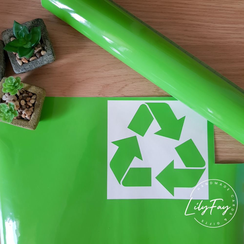 Recycle Symbol Sticker - Sticker for Cars, Laptops & Bins - Waterproof ...