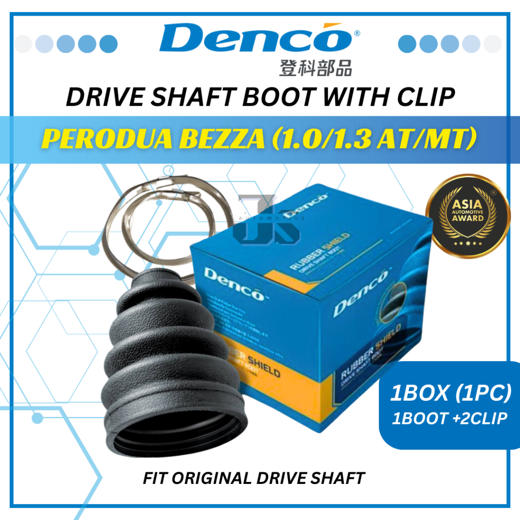 DENCO PERODUA BEZZA AT/MT Drive Shaft Boot Inner & Outer | Shopee Malaysia