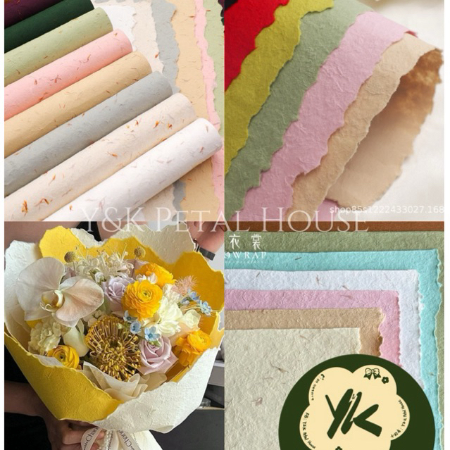 🇲🇾5pcs dongba paper original 125g petal dongba paper flower wrapping ...