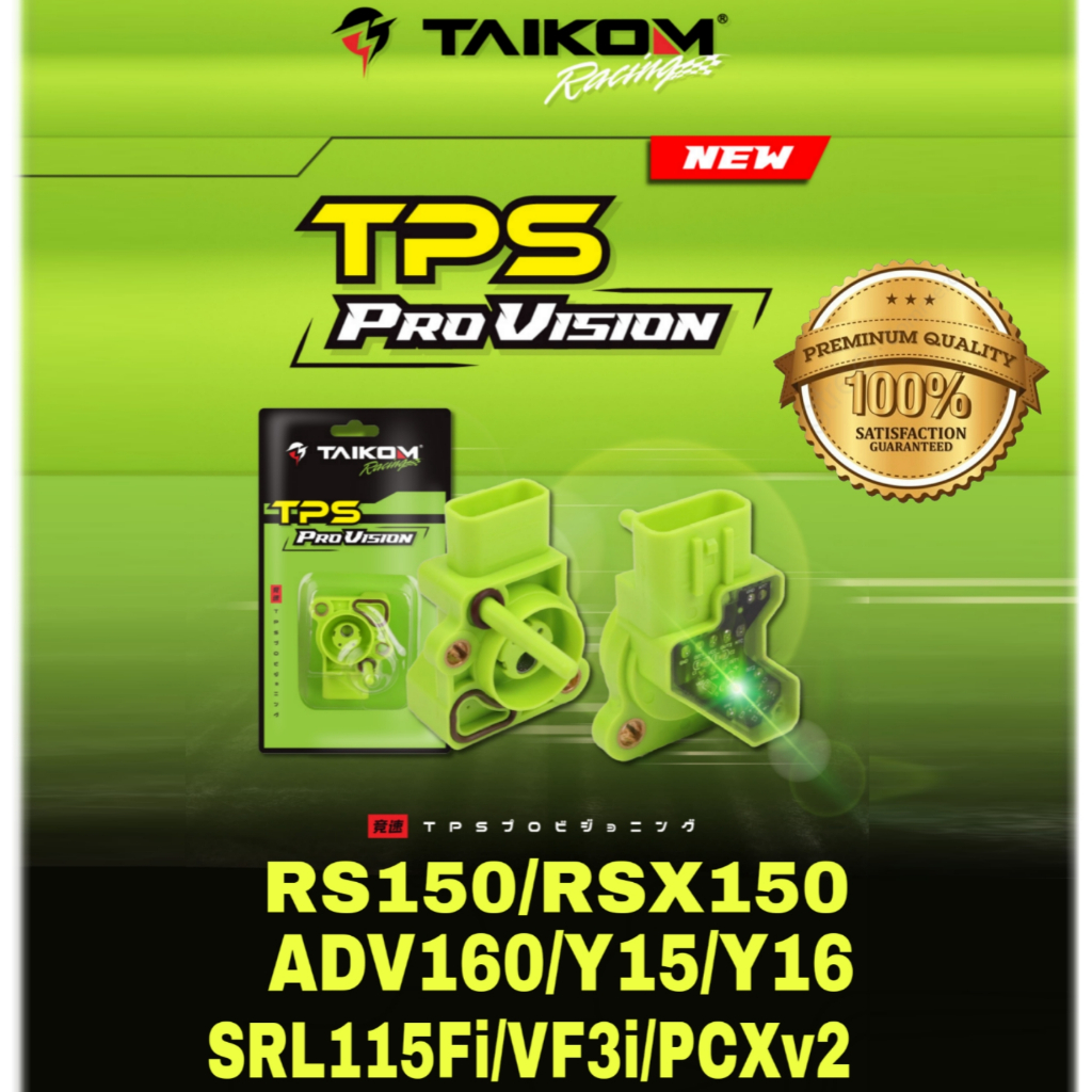 TAIKOM RACING TPS PRO VISION LED SRL115Fi Y15ZR Egos NVX155 Nmax Y16ZR ...