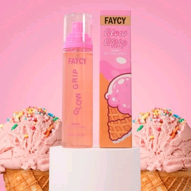 FAYCY GLOW GRIP SETTING SPRAY ORIGINAL | Shopee Malaysia