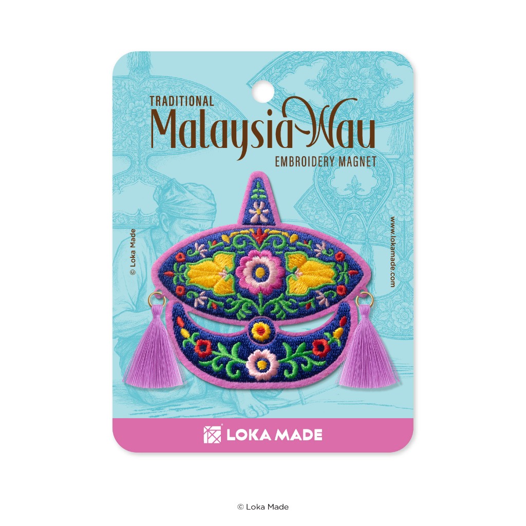 Loka Made Embroidery Magnet (EBM) | Shopee Malaysia