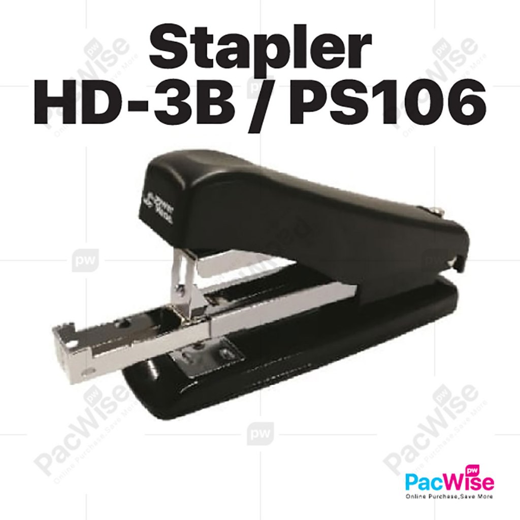 Stapler HD-3B PS106 / Pengokot Besi Heavy Duty / Office Desk Stapler 2 ...