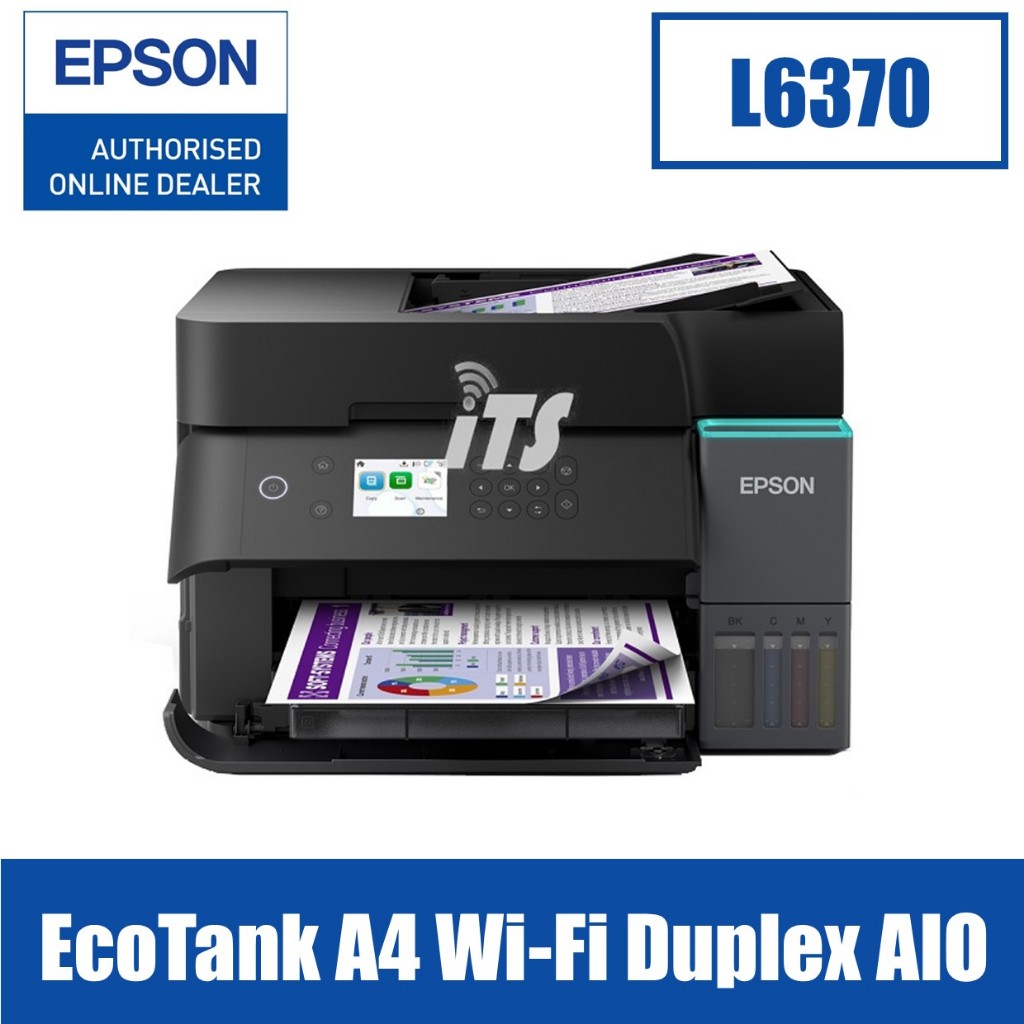 Epson EcoTank L6370 A4 Wi-Fi Duplex All-in-One Ink Tank Printer ...