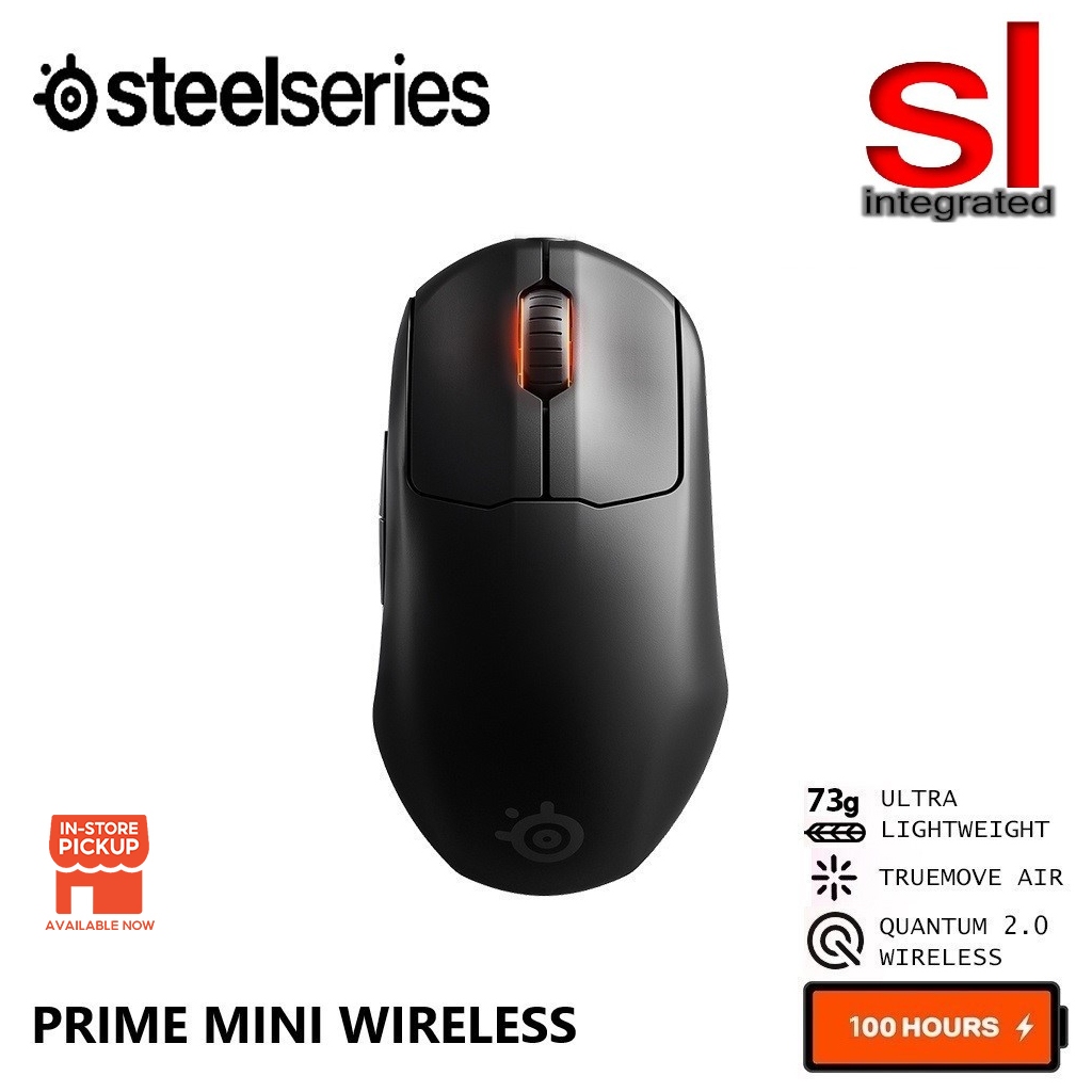 Steelseries Prime Mini Wireless Precision Esports Gaming Mouse (62426 ...