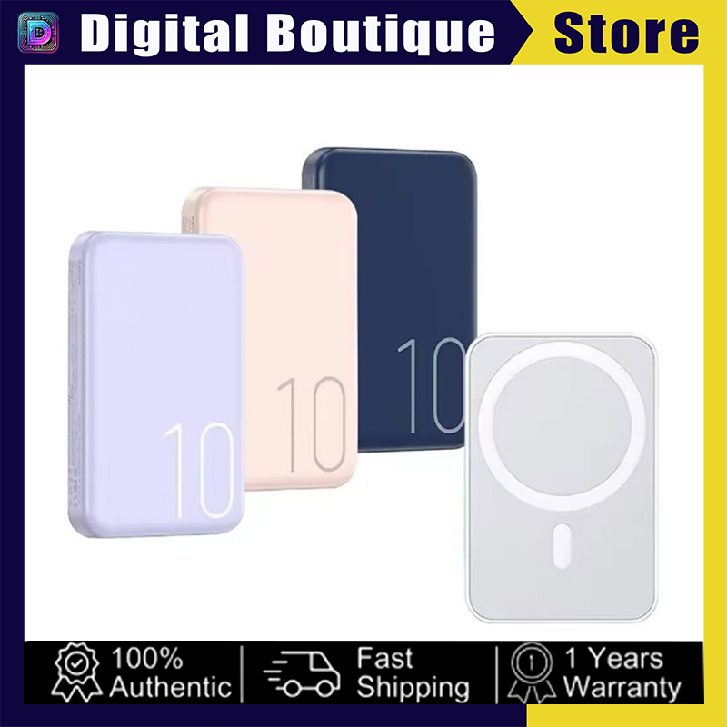 Remax RPP-65 10000mAh Powerbank 15W Magnetic Wireless Power Bank Mini ...