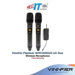 Vinnfier FlipGear WM1100DUO UC Duo Wireless Microphones
