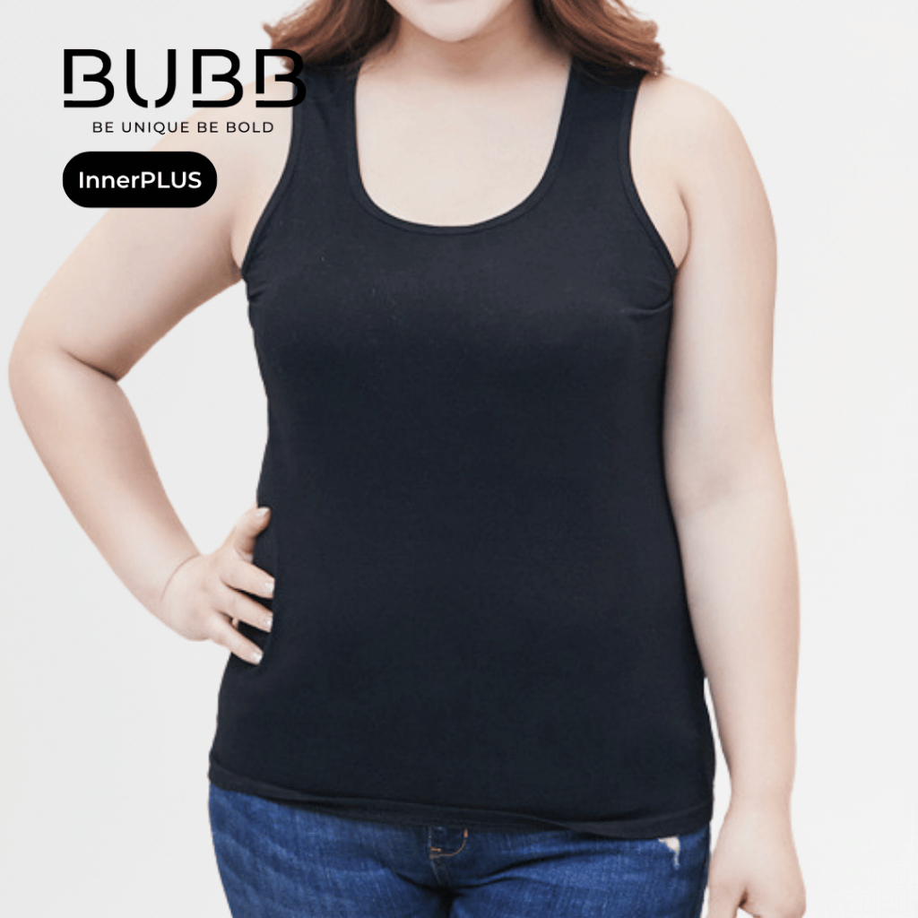 Plus Size Women Cotton Sleeveless Tank Top Innerwear Baju Dalam ...