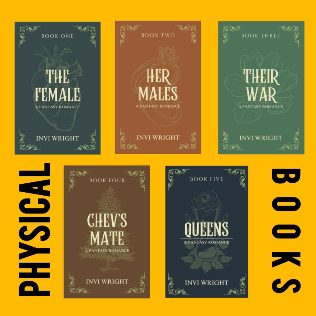 Invi Wright The Female (5 book series) The Female, Her Males, Their War ...