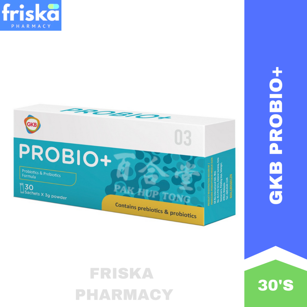 GKB Probio+ (Probiotics & Prebiotics) 30'S | Shopee Malaysia