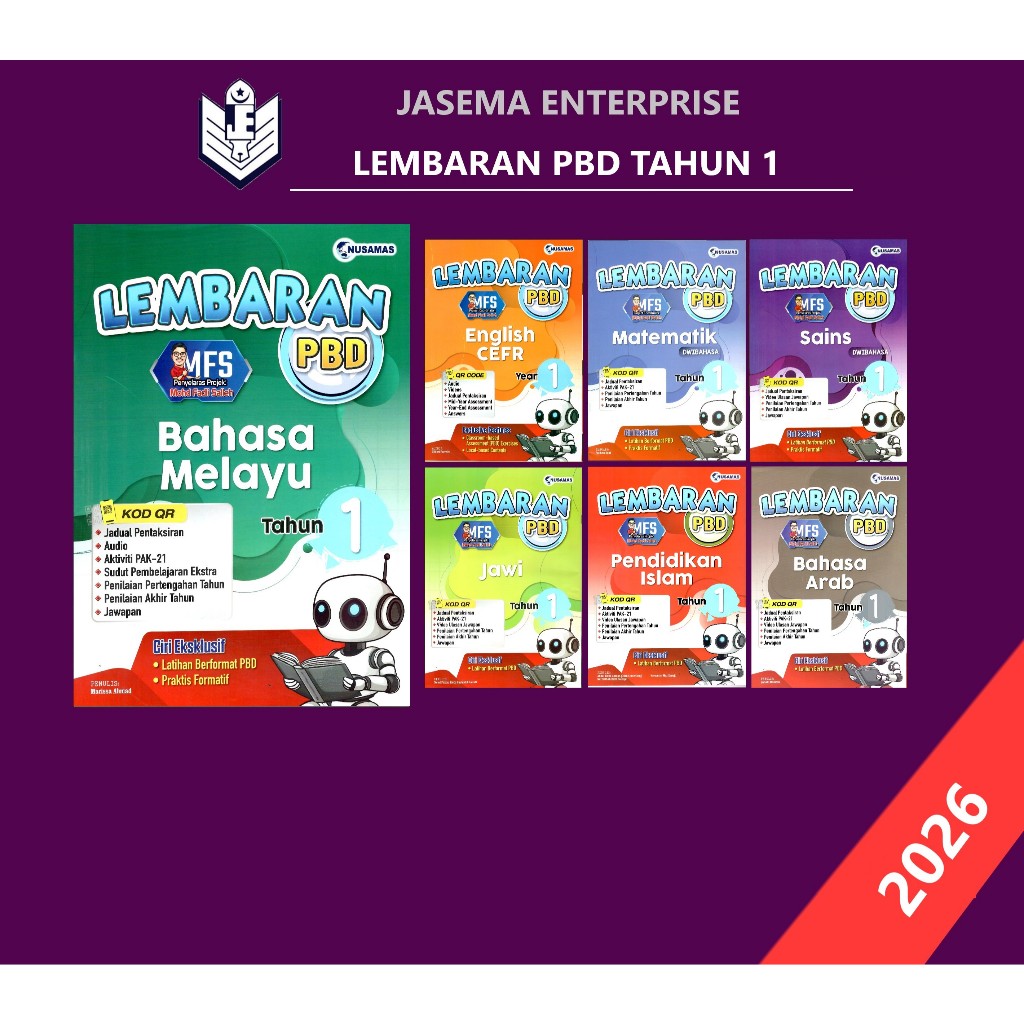 Lembaran PBD Tahun 1 BM | English | Matematik | Sains | Pendidikan ...