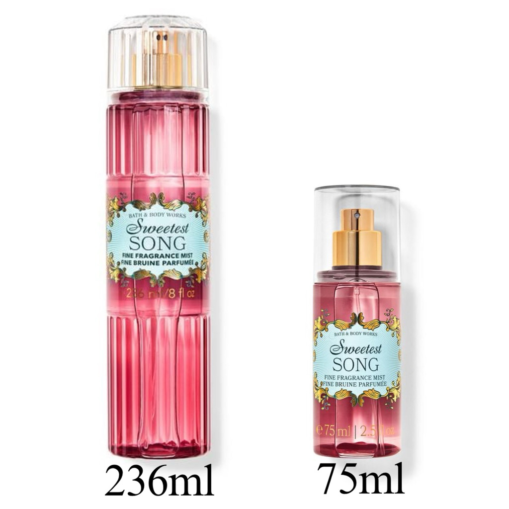Bath and Body Works Fine Fragrance Body Mist 236ml (💯 Original