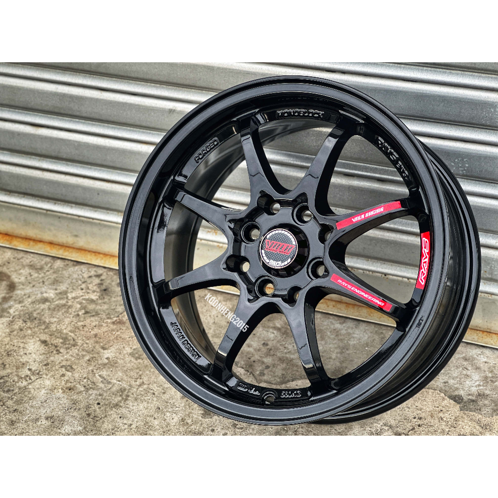 New Car Sport Rim THAILAND RAYS CE28 Wheels 15x6.5J 8x100/114.3 ET40 ...