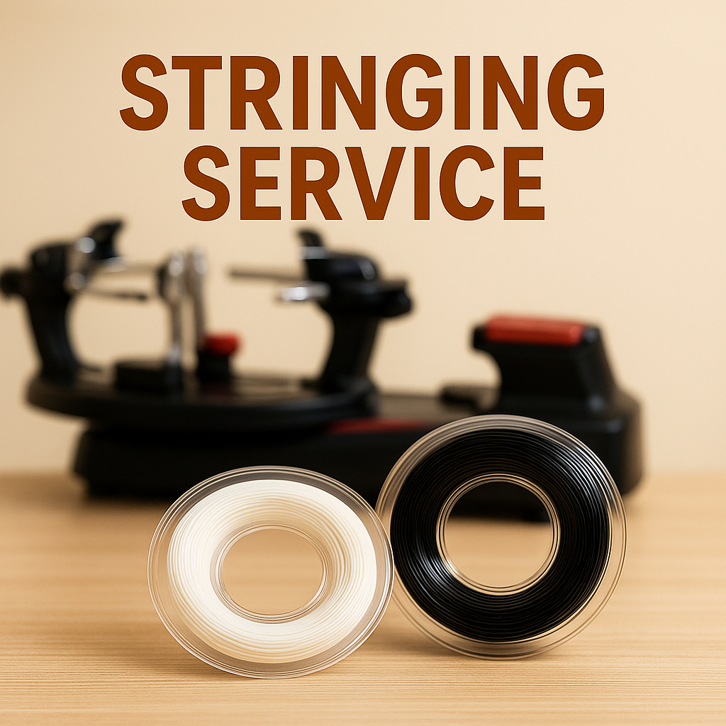 STRINGING SERVICE (NOT ALLOW TO RETURN) | Shopee Malaysia