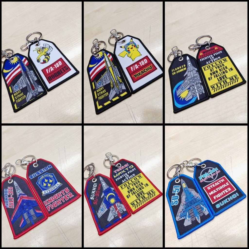 Keychain woven toruk makto sukhoi hornet keychain kain | Shopee Malaysia