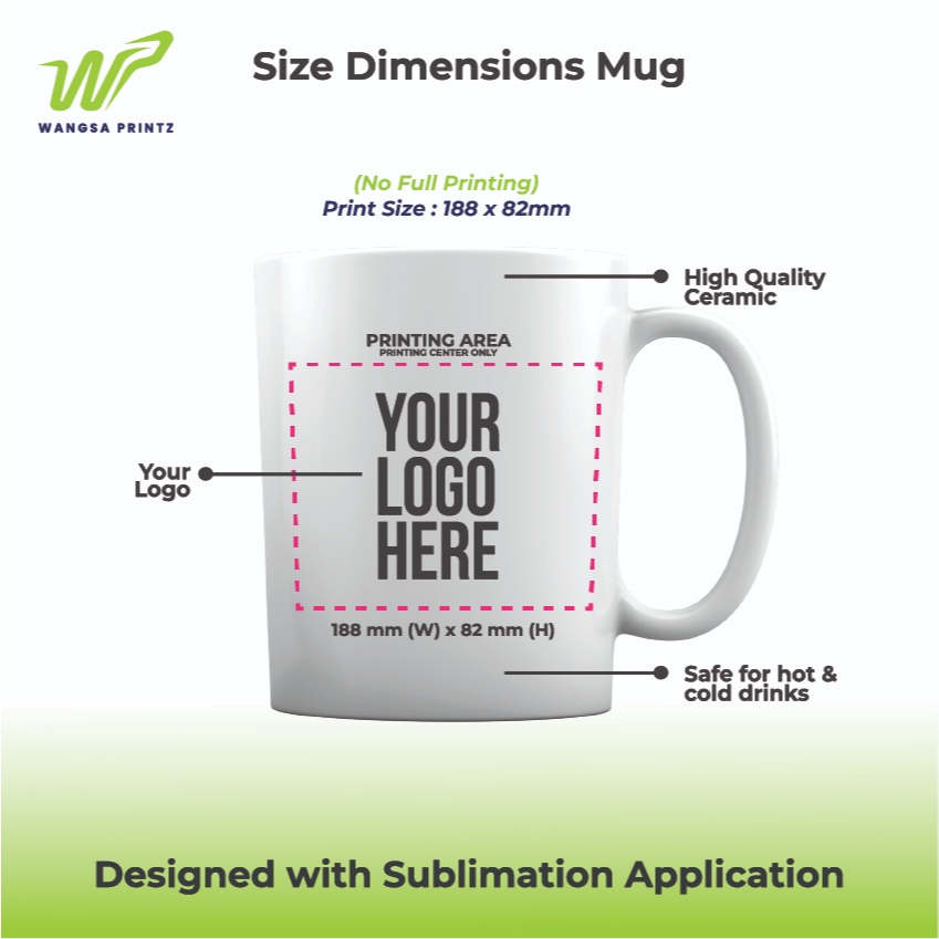 Custom Mug Print, Colour Mug, Photo Logo Printing, Gift Mug, Corporate ...
