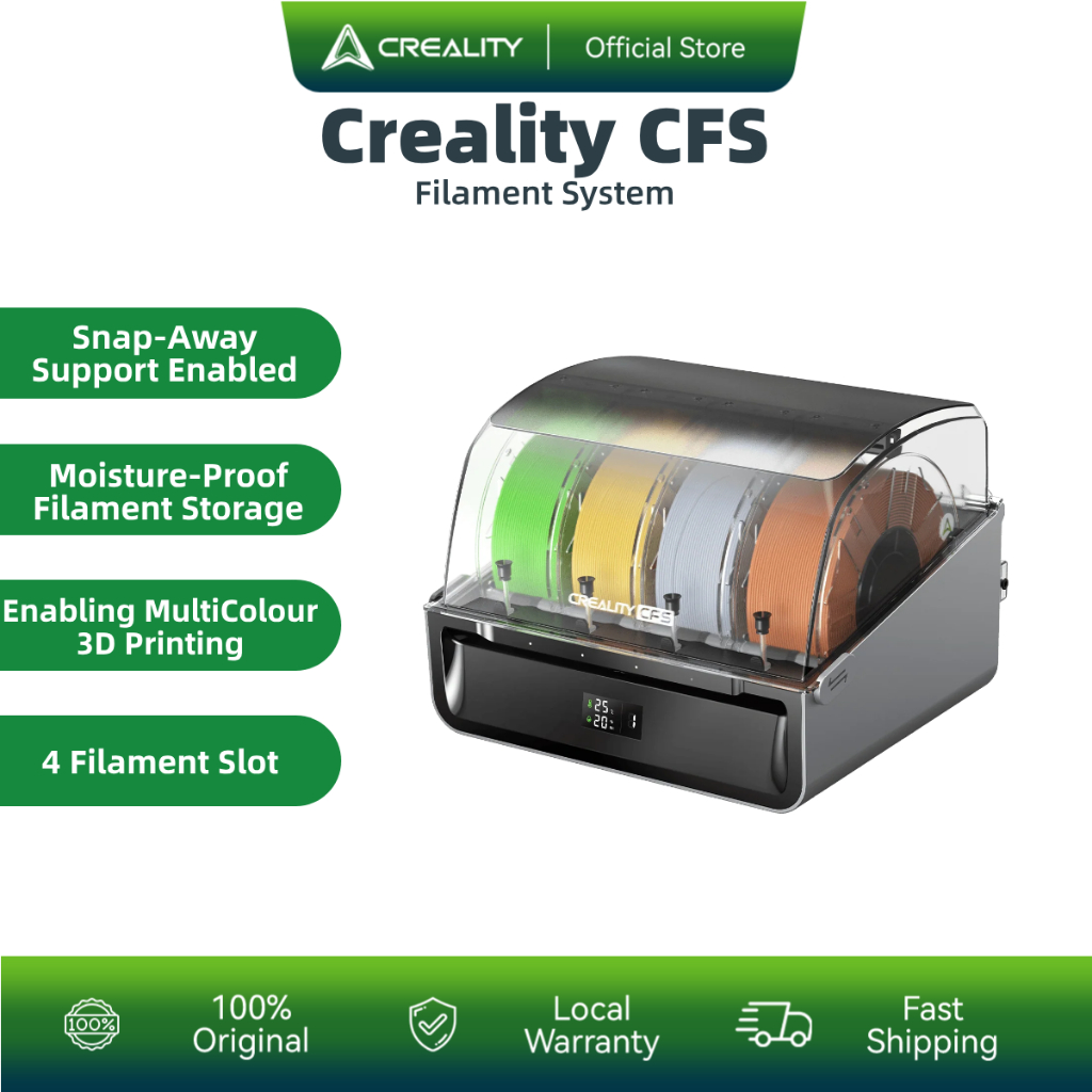 Creality CFS -Creality Filament System with 16 Colors, Level up Your ...