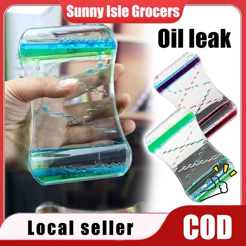 Slide Oil Dripping And Leaking Oil Drip Hourglass Liquid Motion Timer ...