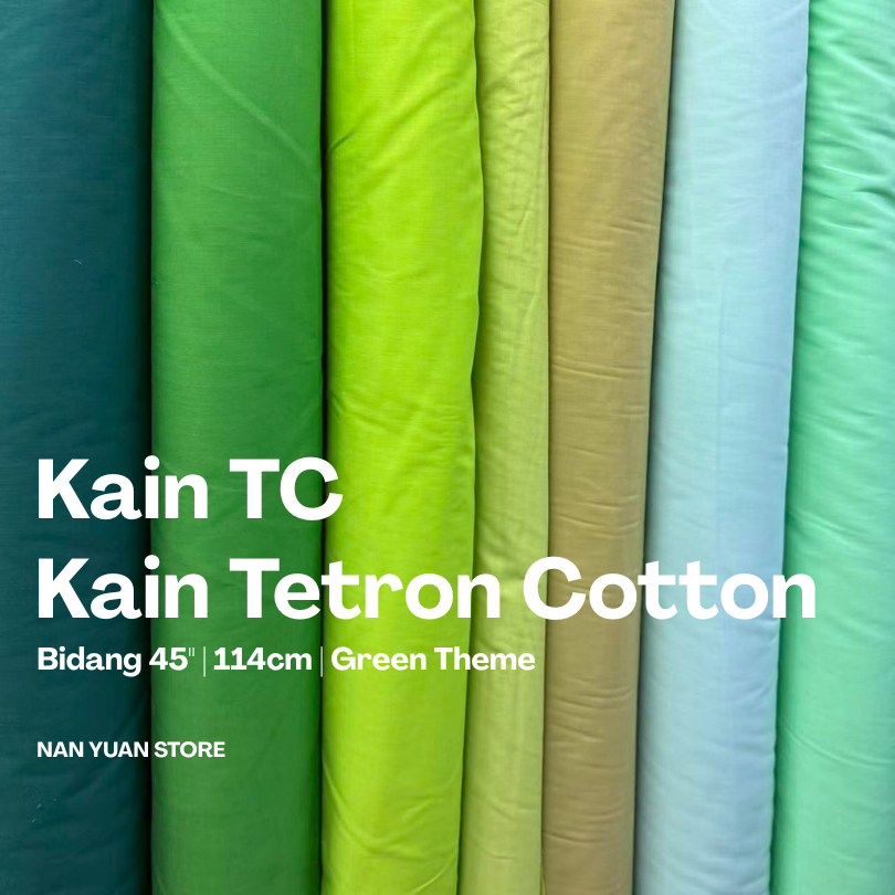 Kain TC | Kain Tetron Cotton | Bidang 45