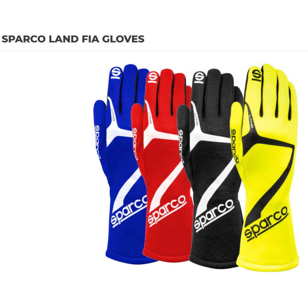 SPARCO Racing Gloves / LAND 2025 model / FIA Racing Glove | Shopee Malaysia
