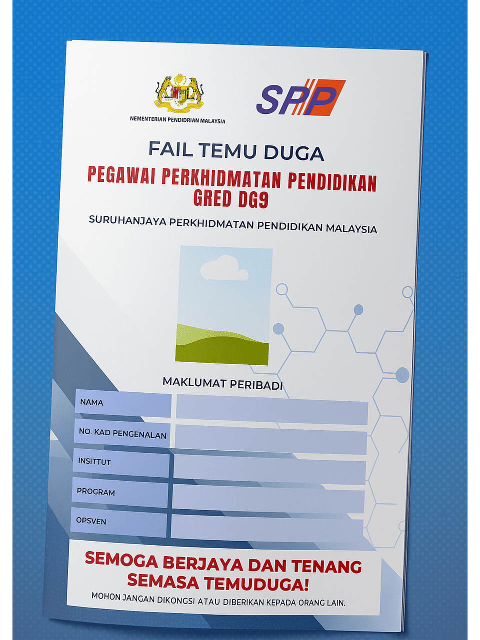 TEMPLATE FAIL TEMUDUGA SPP | Shopee Malaysia