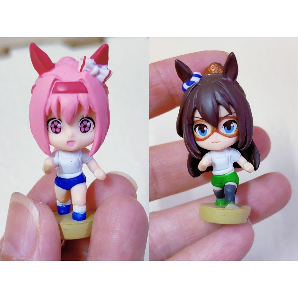 Preloved anime mini figure with defect MF24 Hugcot Haru Urara Silence ...