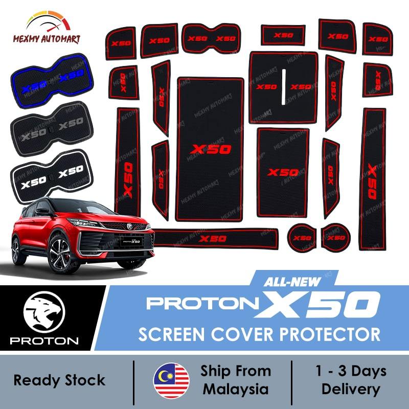 [All-NEW] Proton X50 2025 Interial Slot Mat Car Storage Waterproof ...