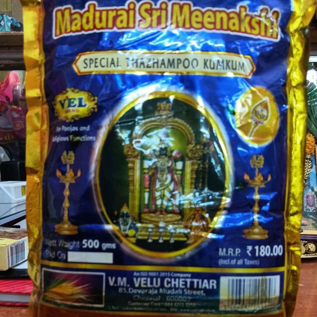 madurai Meenakshi special thalampoo kumkum 500g | Shopee Malaysia