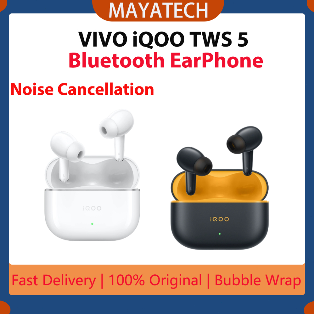 VIVO iQOO TWS 5 Bluetooth 5.4 LE. 16Hz-48kHz audio range 360
