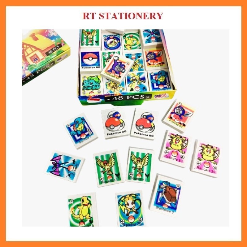 (RANDOM) Fancy Erasers School Cartoon Student Fancy Eraser Pensil ...