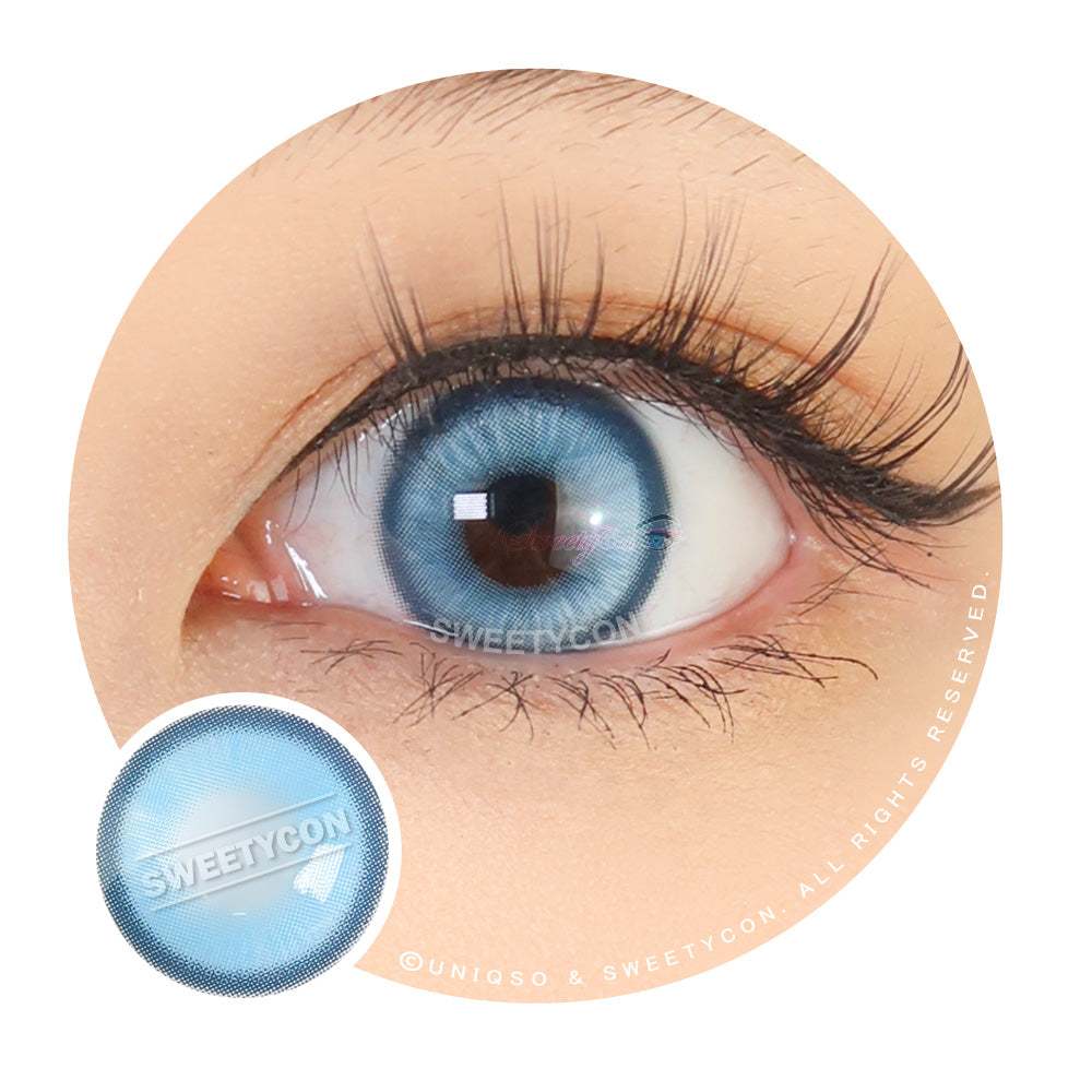 Sweety Magic Pop Blue • Cosplay Coloured Contact Lens • Single Lens • 0 ...