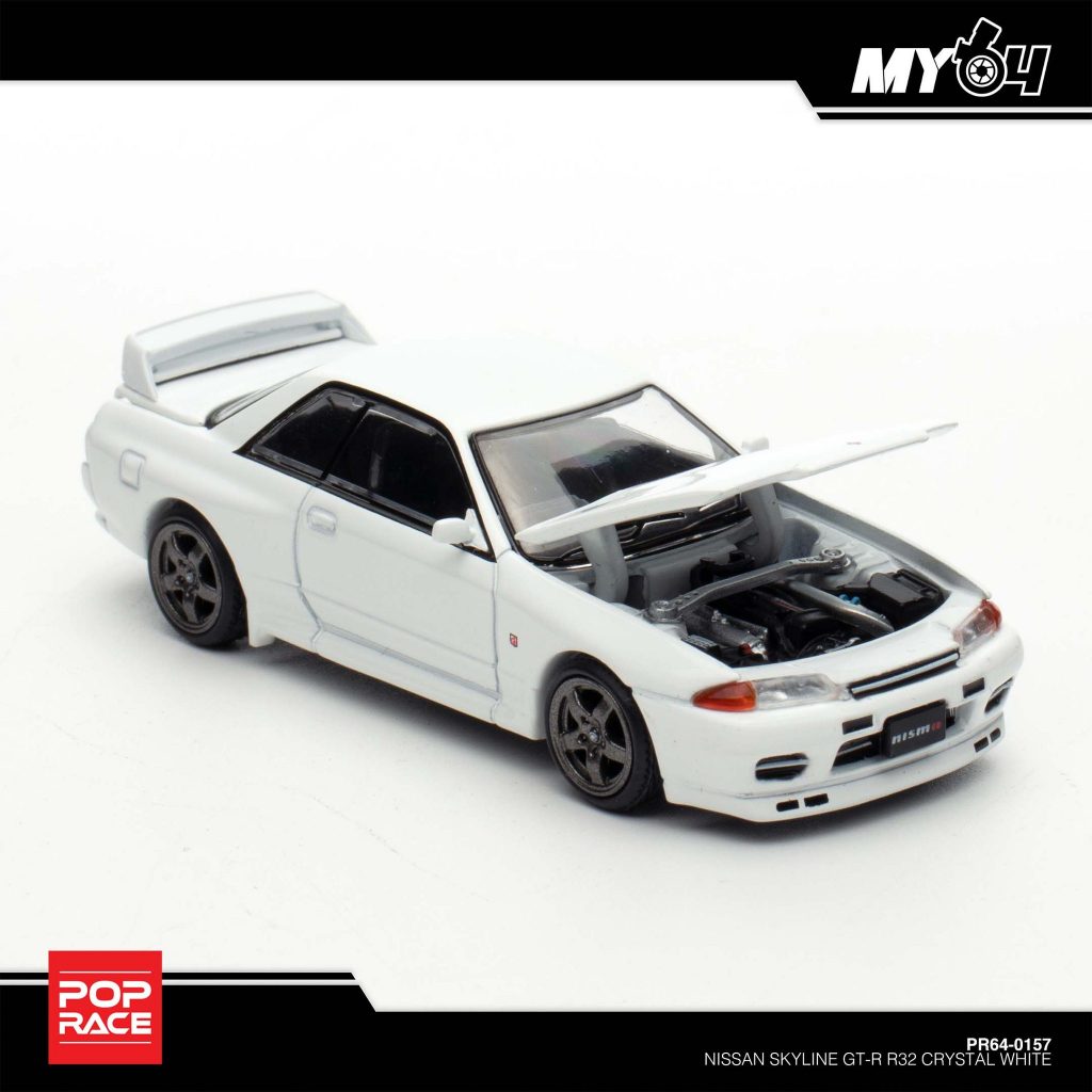 [POP RACE] PR640157 : Nissan Skyline GT-R R32 Crystal White | Shopee ...