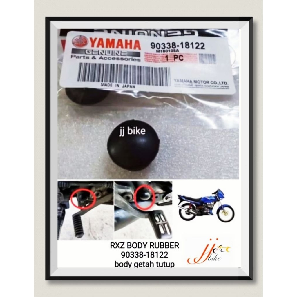 RXZ BODY RUBBER 90338~18122 ( body getah tutup ) | Shopee Malaysia