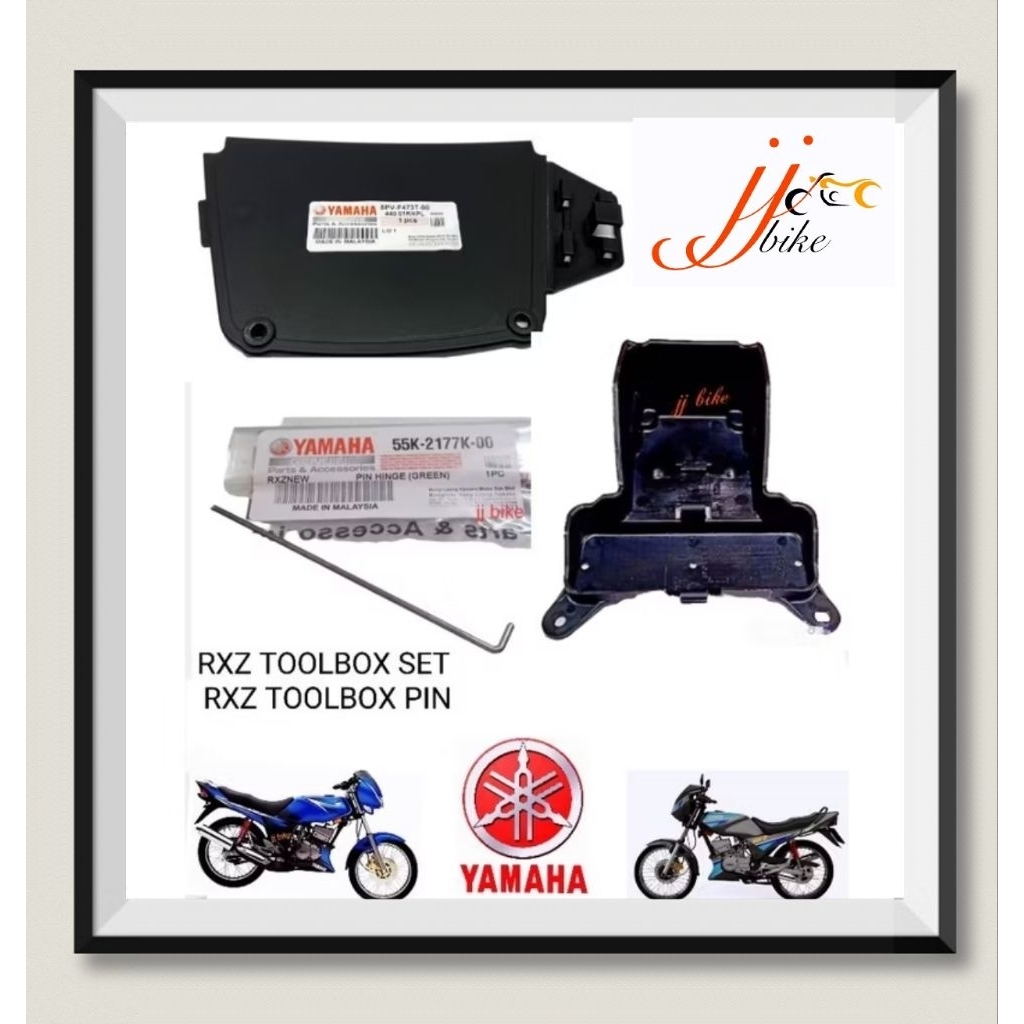 RXZ ToolBox set Tool Pin LID YAMAHA spannerbox n pin tool box RXZ ...
