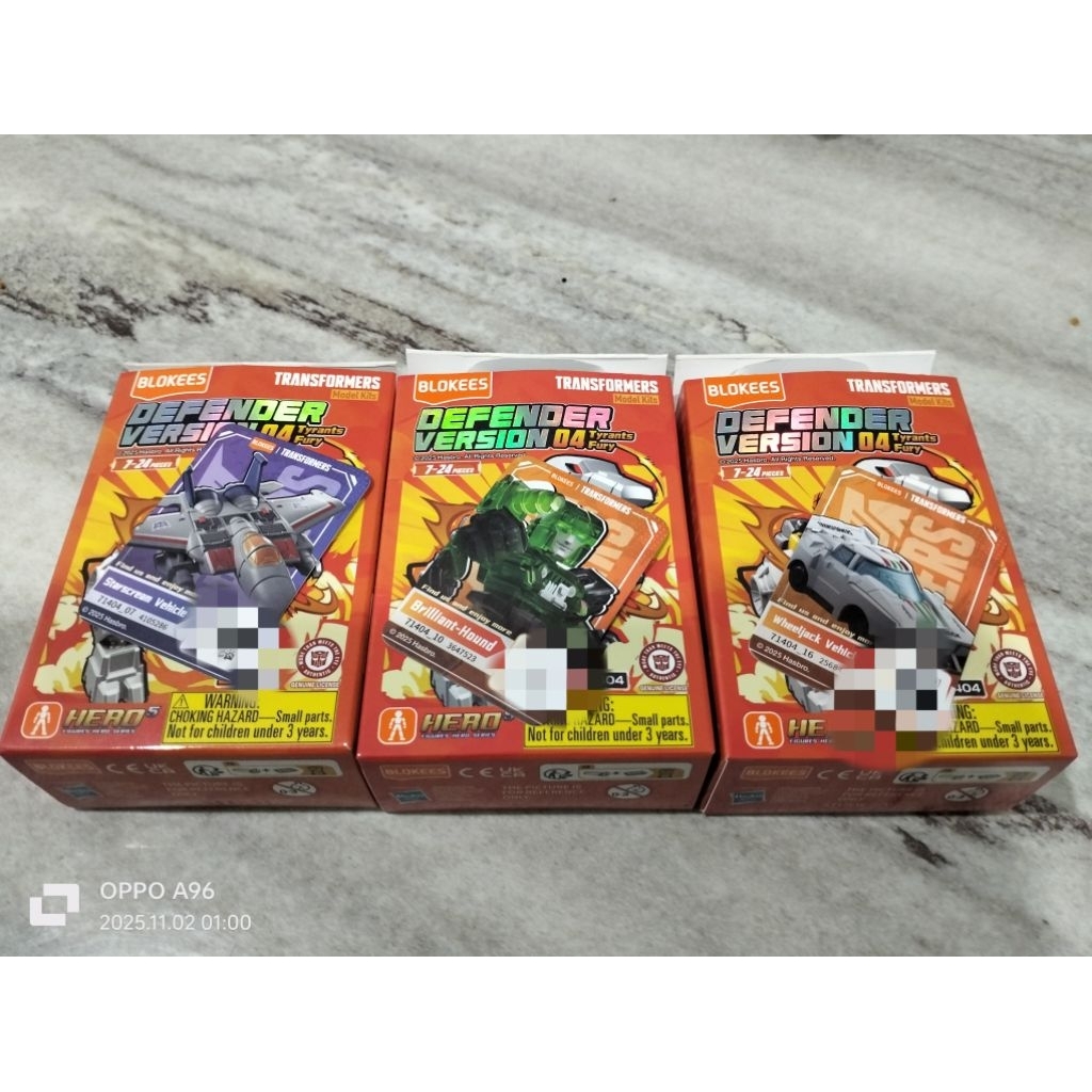 Blokees Defender Version 04 (all 3 pcs) | Shopee Malaysia