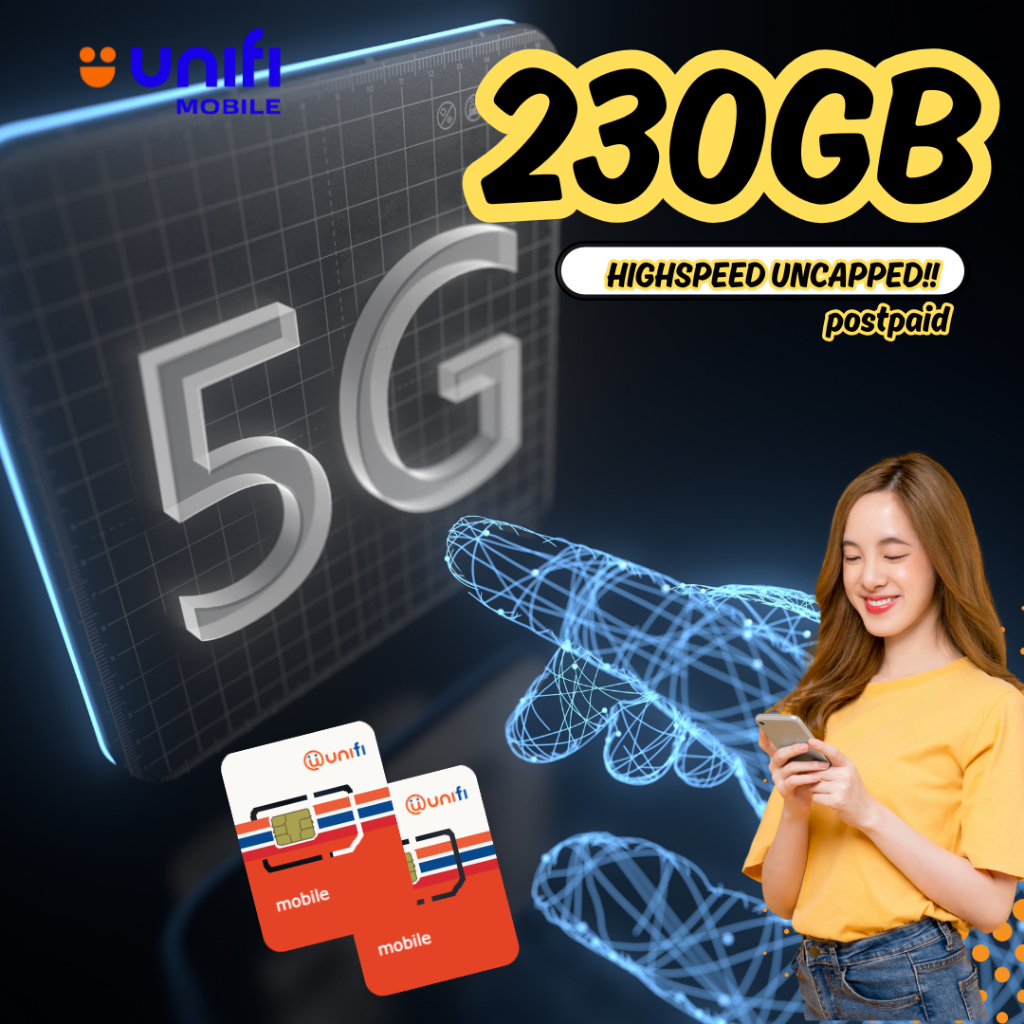 UNIFI 230GB HIGHSPEED /RM0.10 SEBULAN/ 5G HIGHSPEED PLAN / UNLIMITED ...