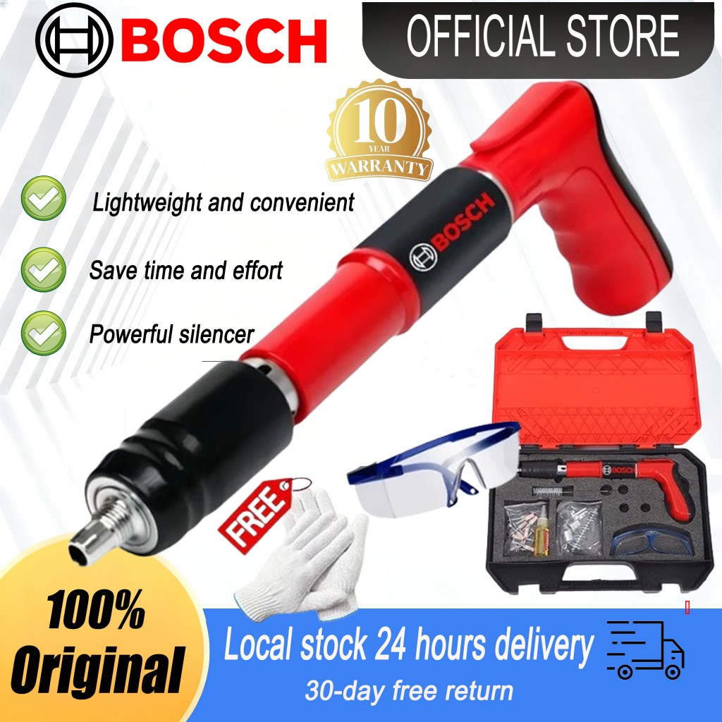 Bosch Original Spot Manual Steel Nail Gun Concrete Rivet Tool Steel ...