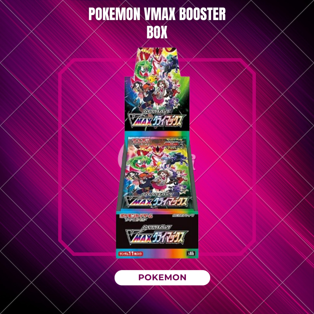 POKEMON VMAX BOOSTER BOX JAPANESE S8B WITH SEALED BOX SHIRNK | Shopee  Malaysia