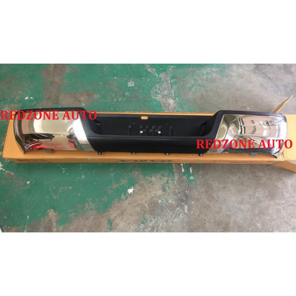 FORD RANGER T6 T7 T9 2012 REAR BUMPER CHROME WITH OR WITHOUT SENSOR ...