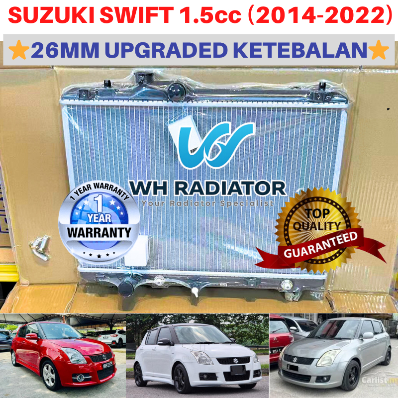 SUZUKI SWIFT 1.5cc (26mm)Double Layer TOP QUALITY AUTO/MANUAL Radiator ...